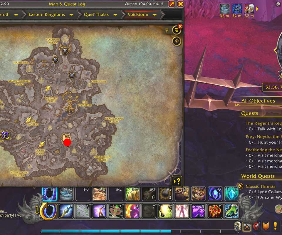 Howling Ridge Wow The Singularity Renown Quartermaster Location in World of Warcraft Midnight
