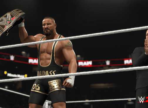 wwe 2k26 bron breaker ring