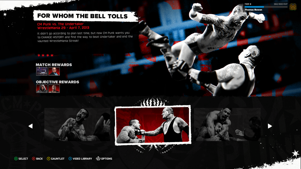 All WWE 2K26 Showcase Unlockables