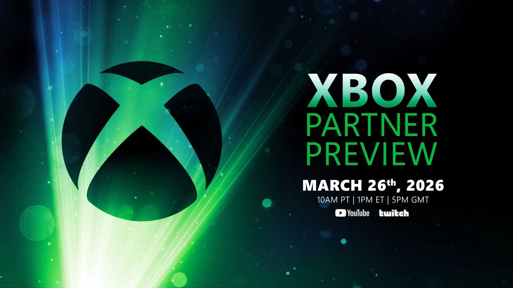 Xbox Partner Preview March 26 Key Art