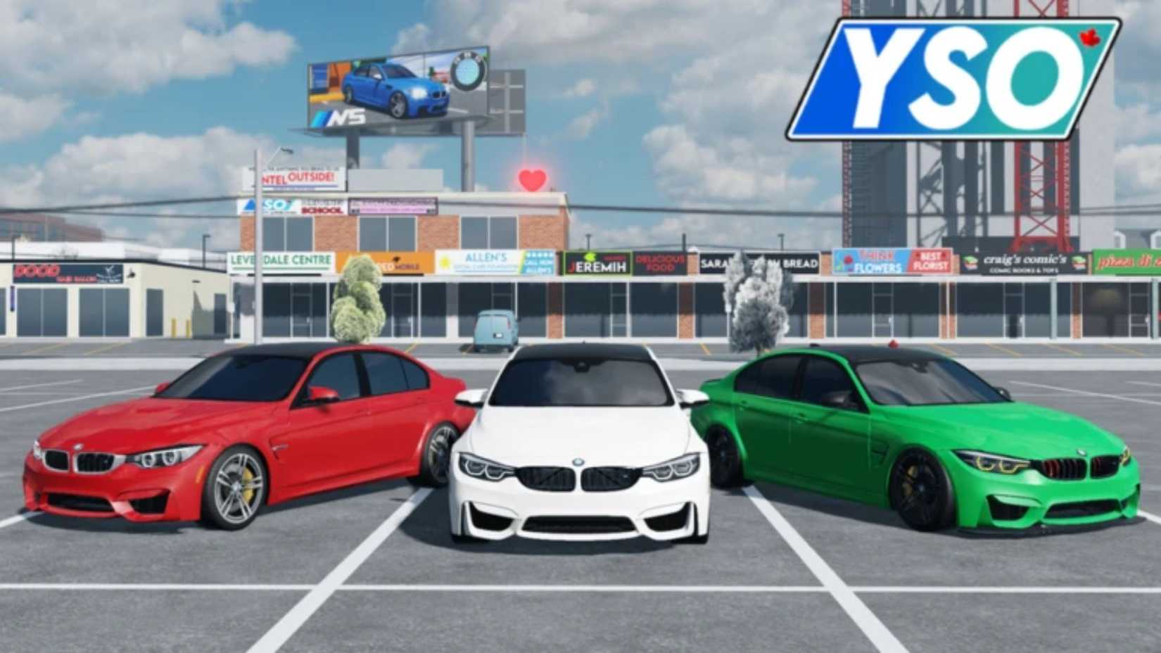 Young Street, Ontario - cars