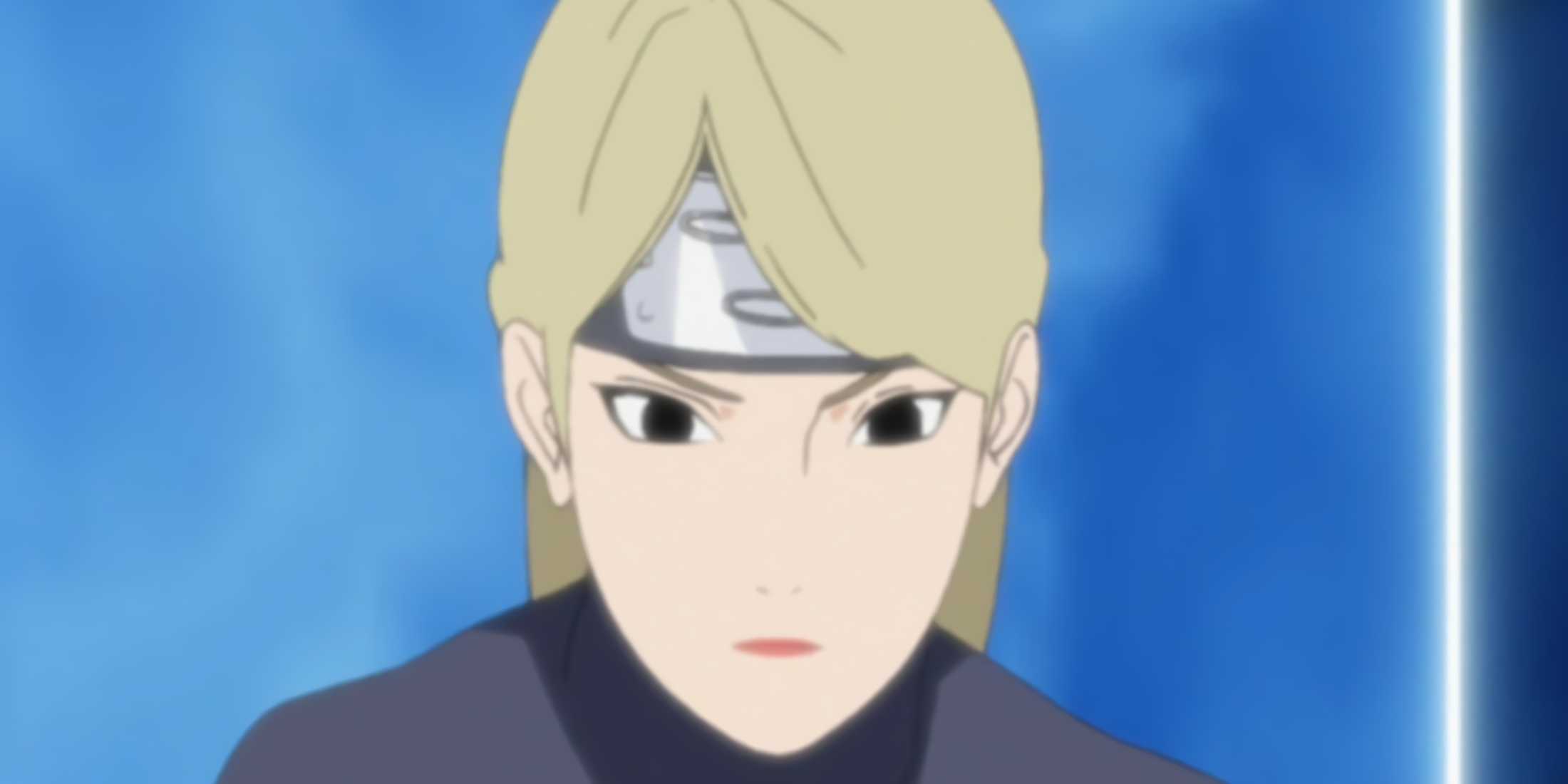 Yugito's spirit talking with Naruto inside his mindscape.