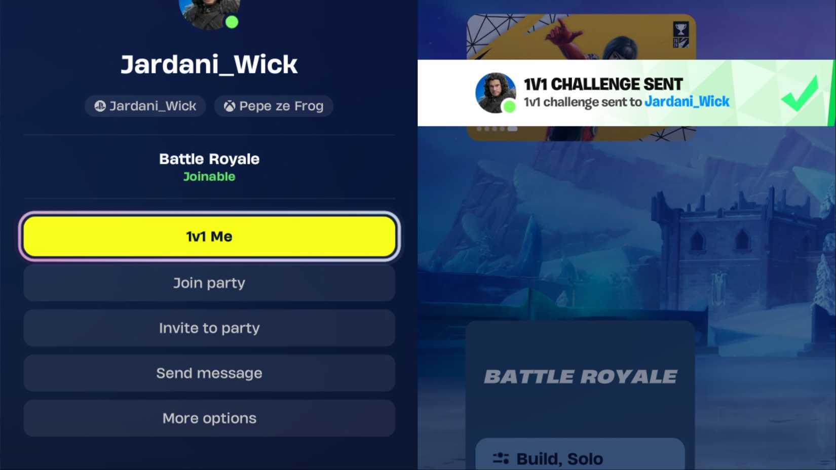 1v1 boxfights fortnite