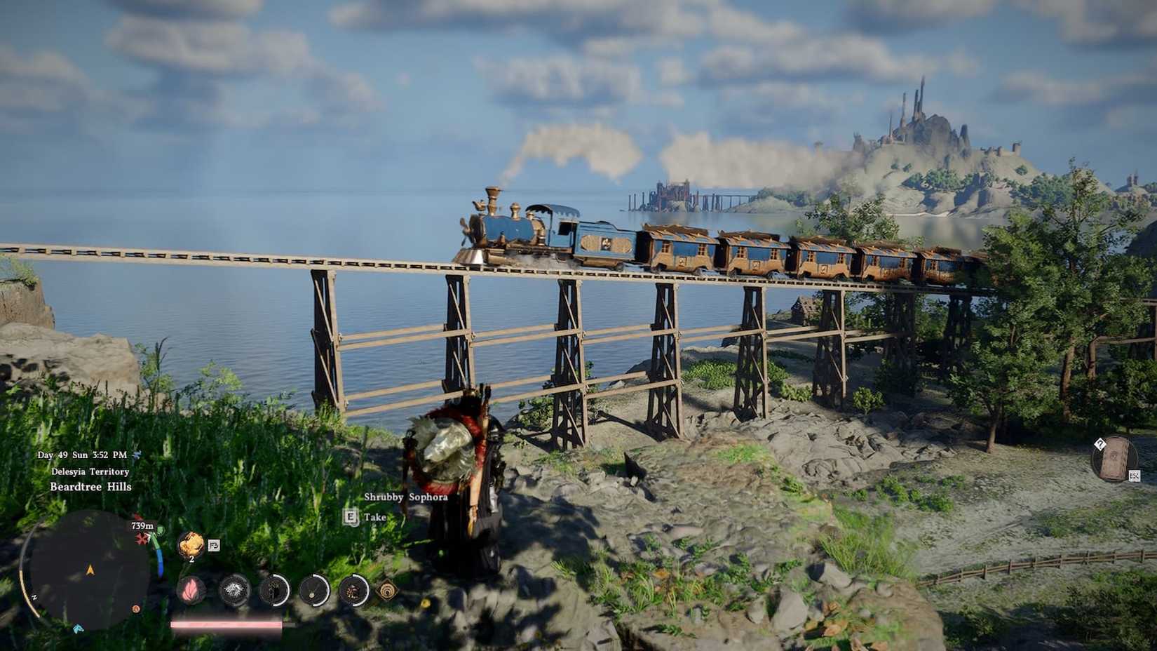 Crimson Desert Train in Delecia