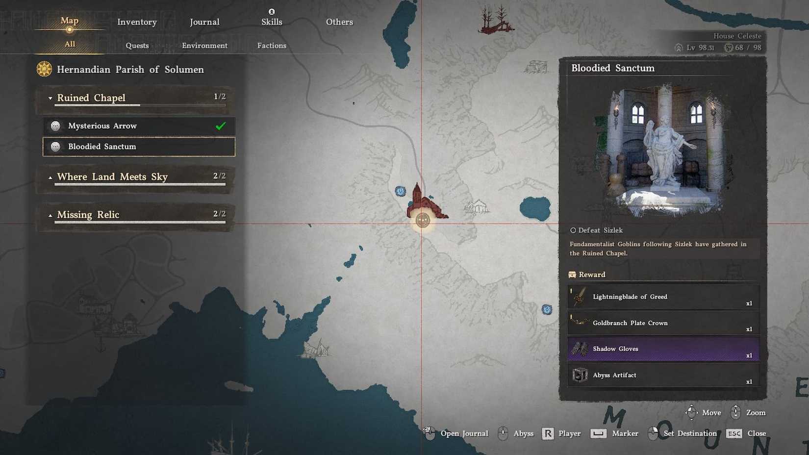 Crimson Desert Lightningblade of Greed Quest Location