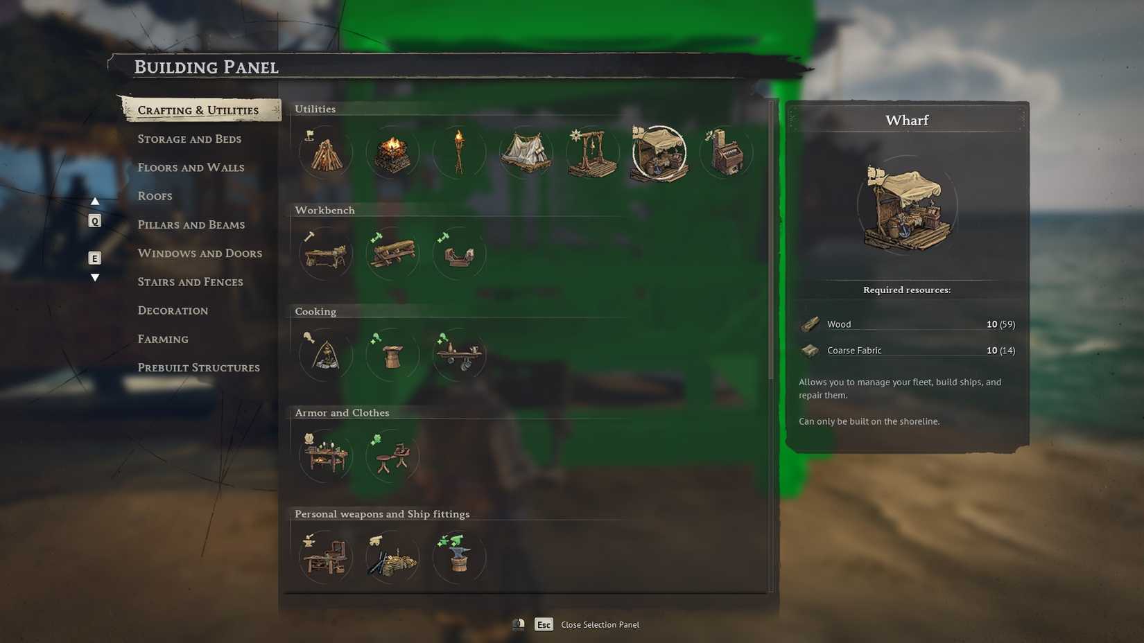How to Make Wharfs in Windrose