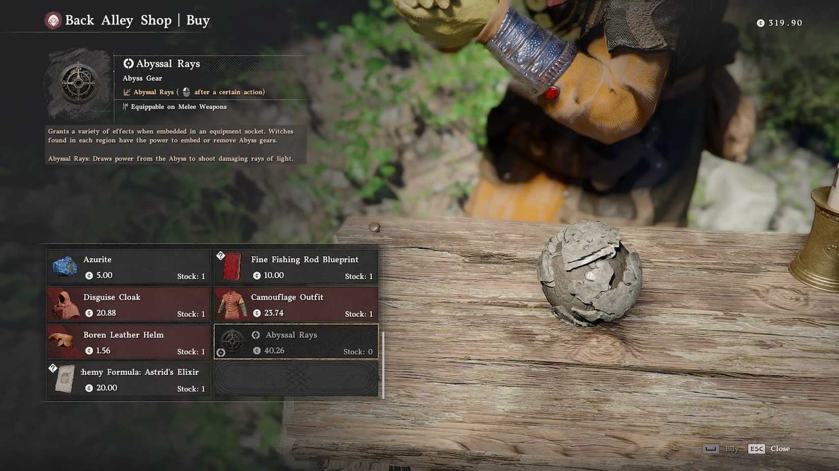 Crimson Desert Abyssal Rays for sale