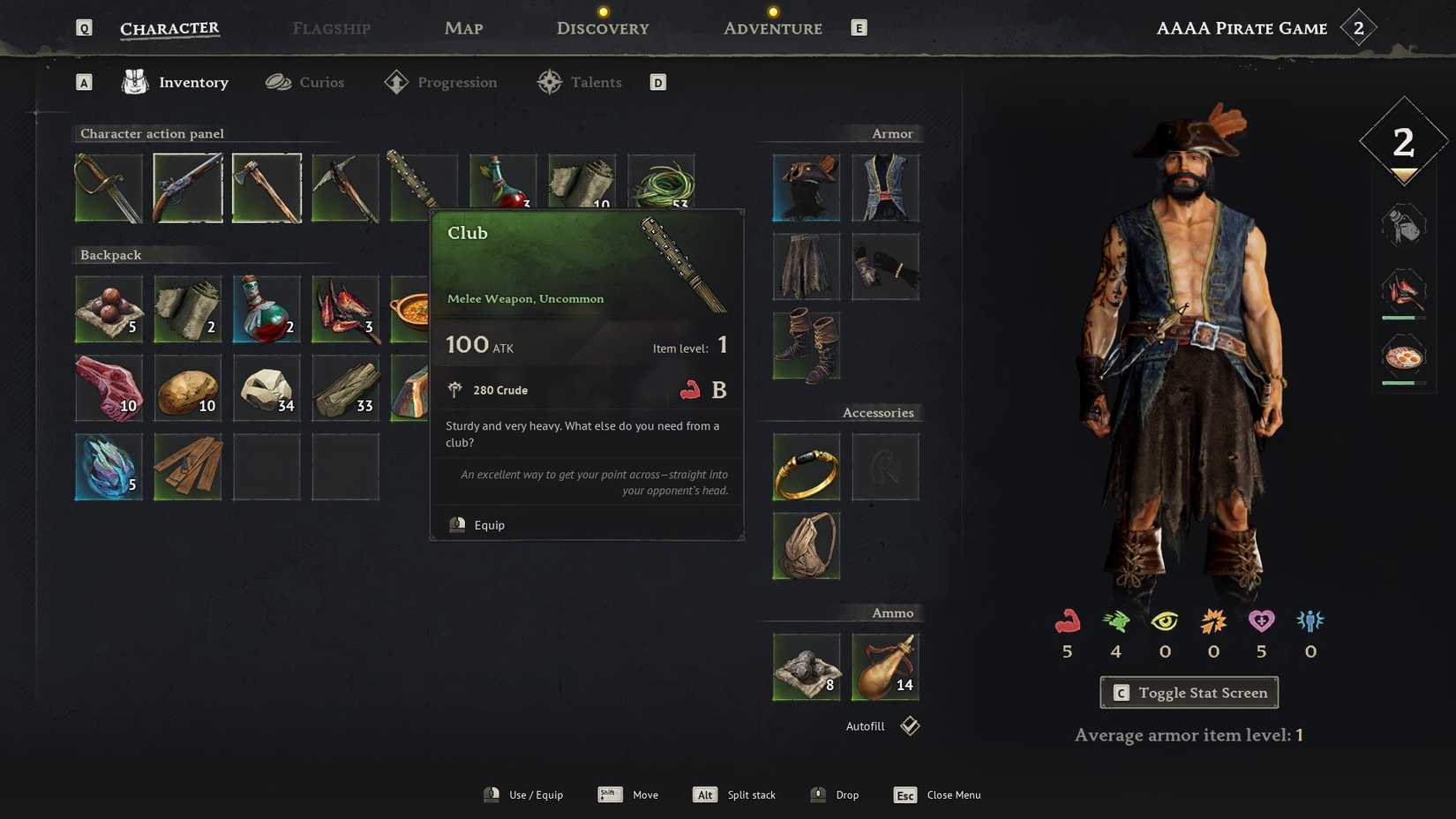 Every Melee and Ranged Weapon in Windrose