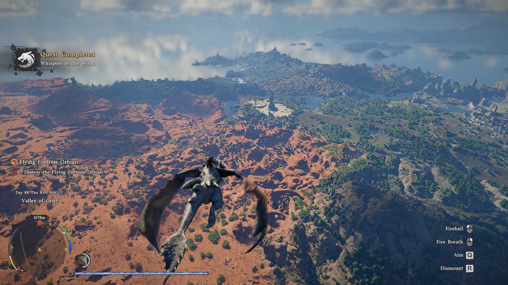 Riding the Crimson Desert Dragon