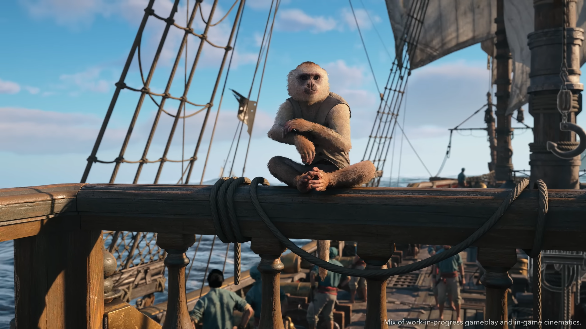 AC Black Flag Resynced Pet Monkey
