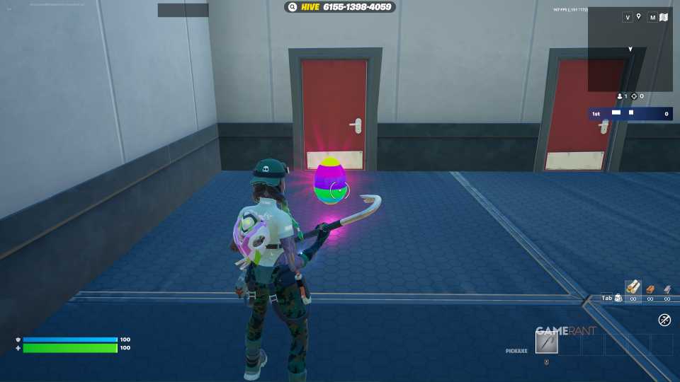 all Easter Egg locations - 1v1 with Every Gun - Fortnite - 2