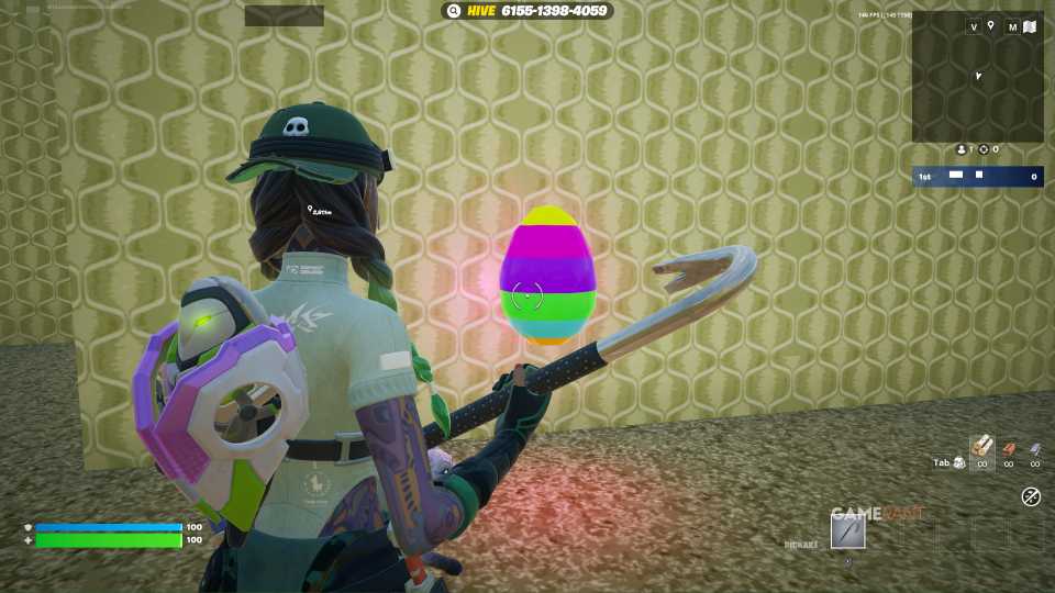 all Easter Egg locations - 1v1 with Every Gun - Fortnite - 4