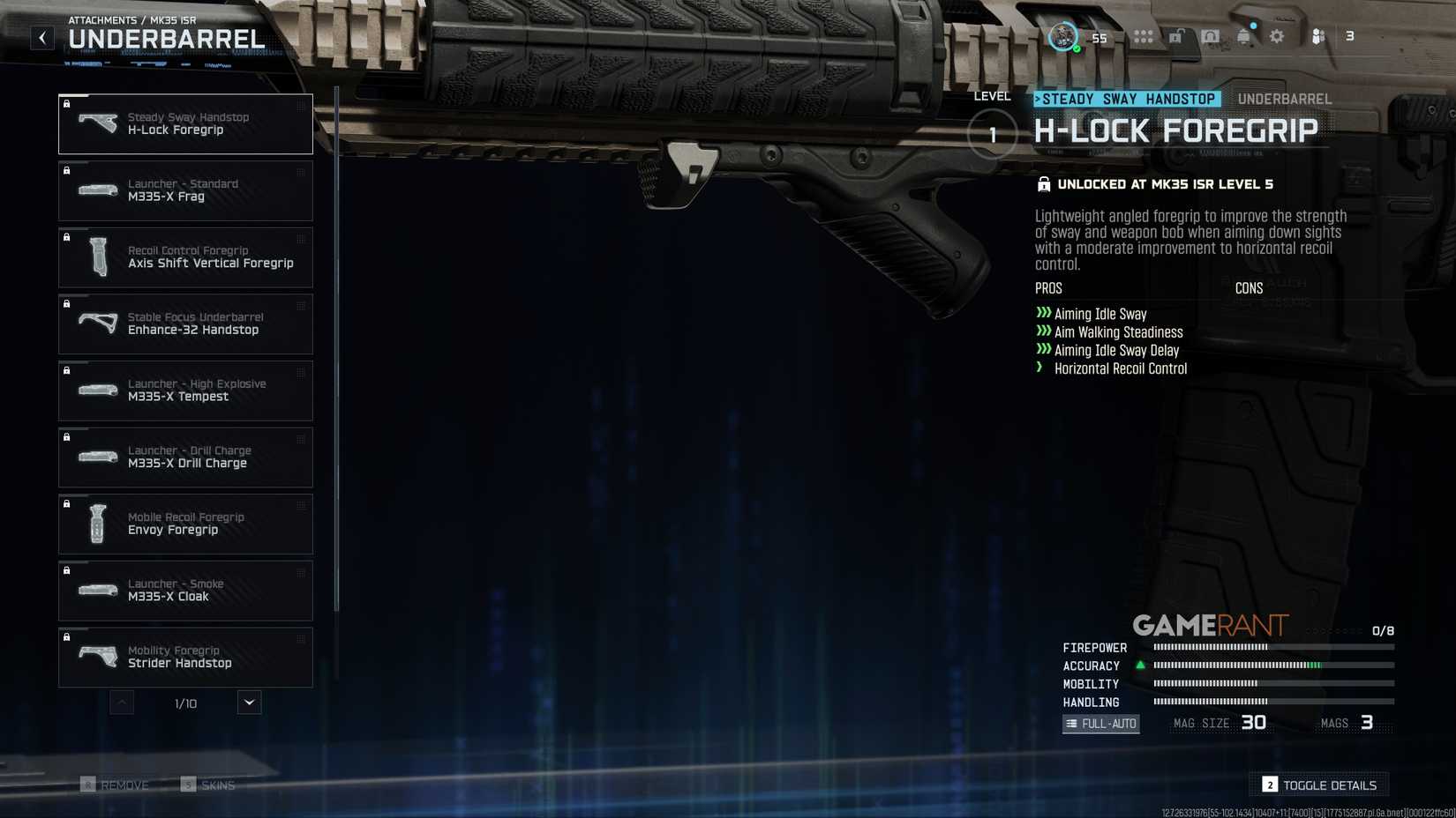 All MK35 ISR Underbarrels - Black Ops 7