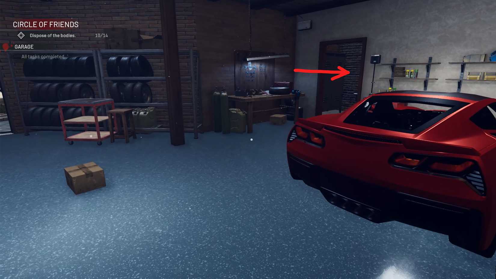 All Secrets & Cassette Tapes In Circle of Friends 1 in crime scene cleaner act 2