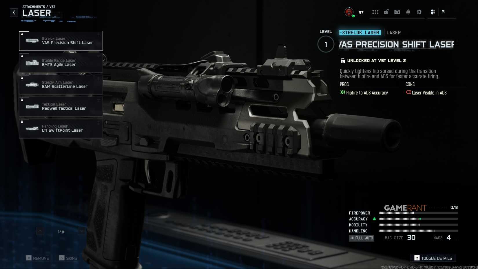 All VST Lasers - Black Ops 7