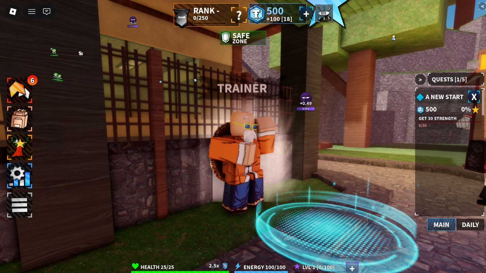 Anime Power League NPCs