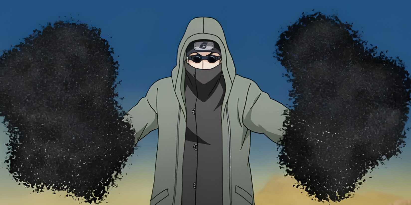 Anime Strongest Undefeated Characters-Shino Aburame