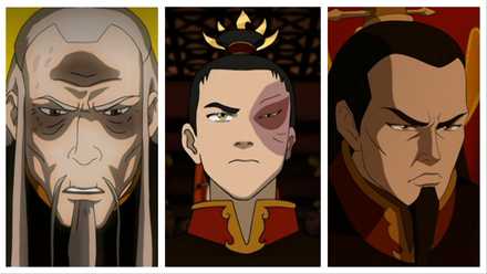 Azulon, Zuko, Ozai