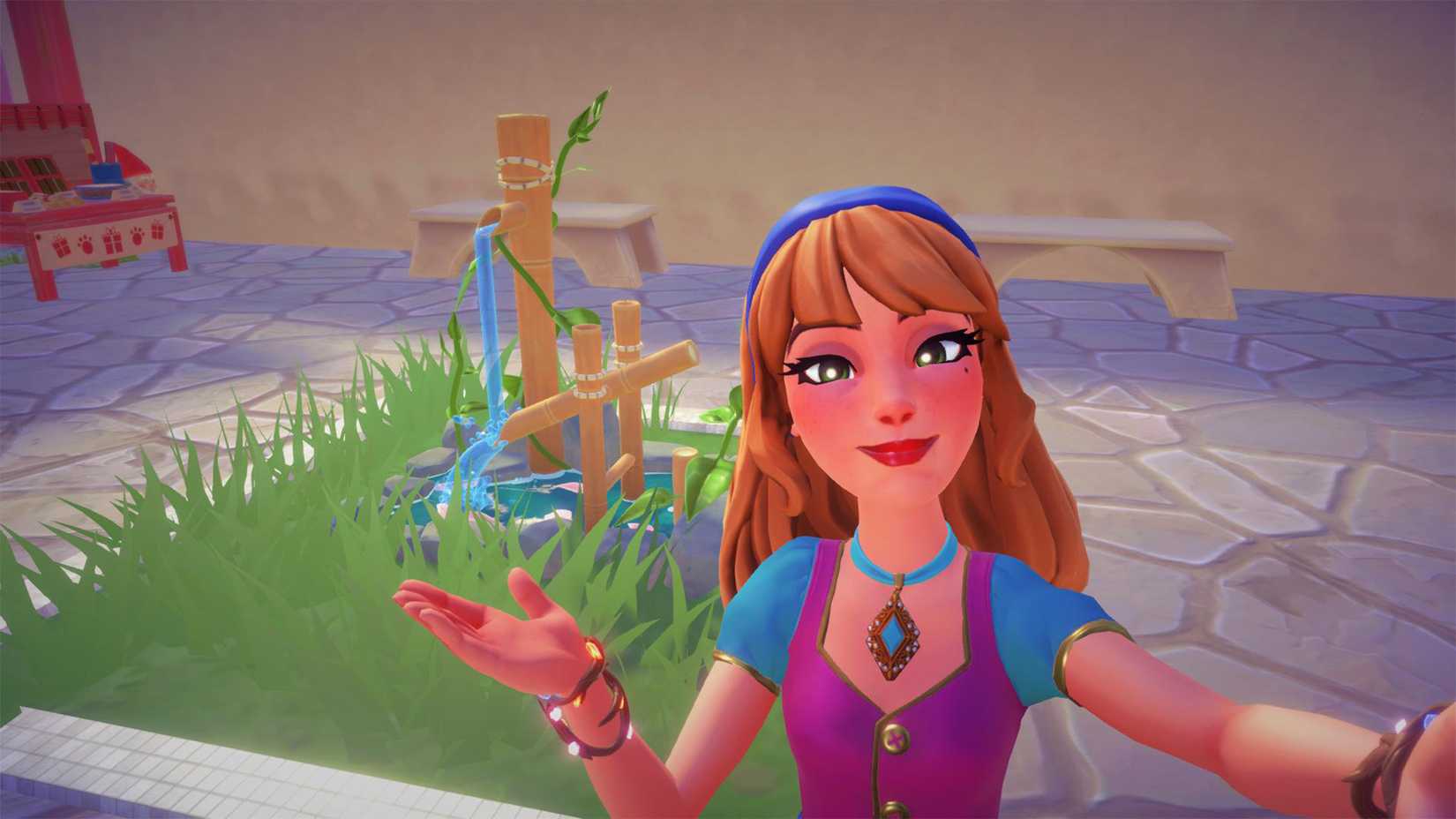 Bamboo fountain puzzle in ddv