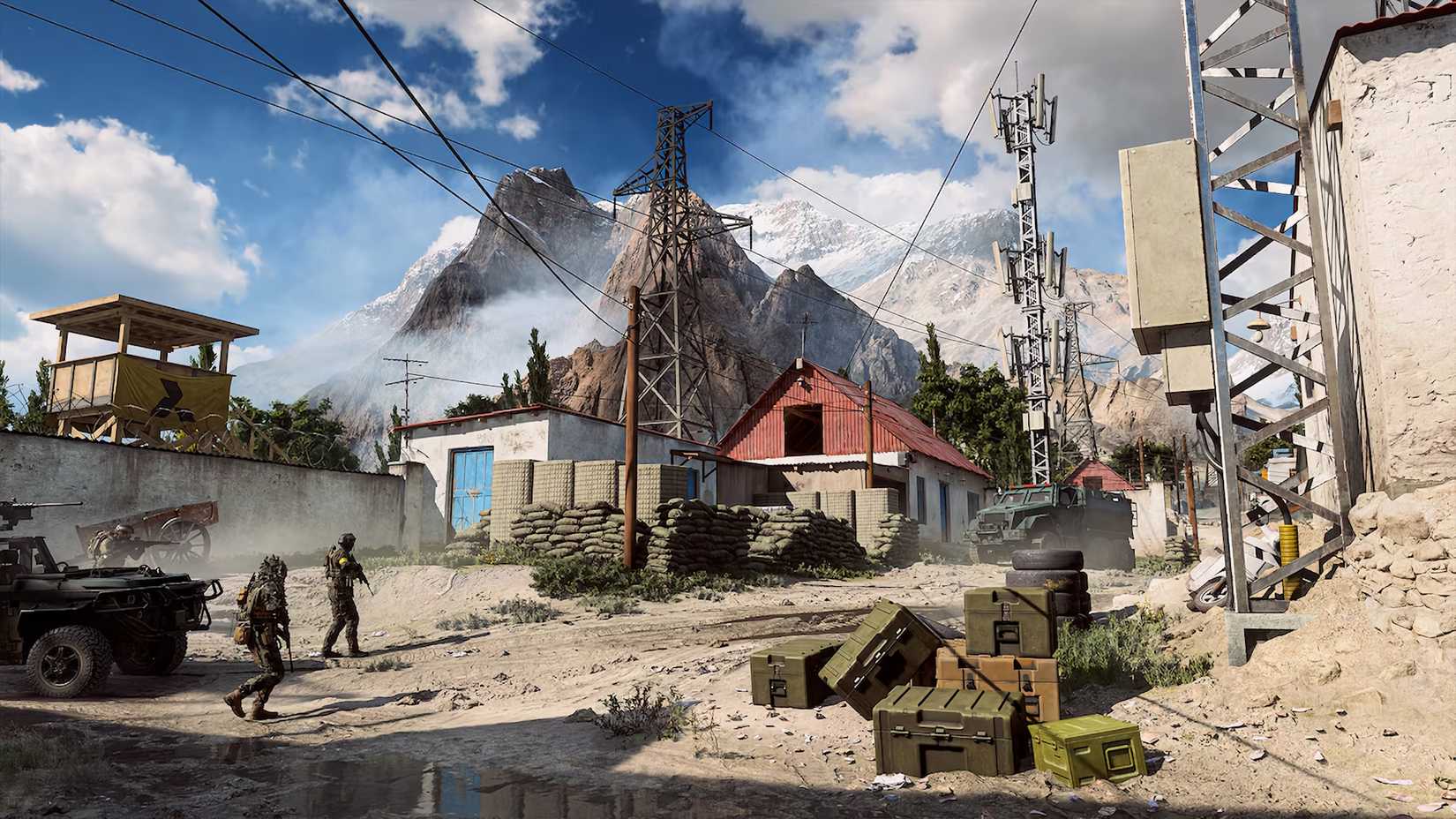 Battlefield 6's Railway to Golmud map