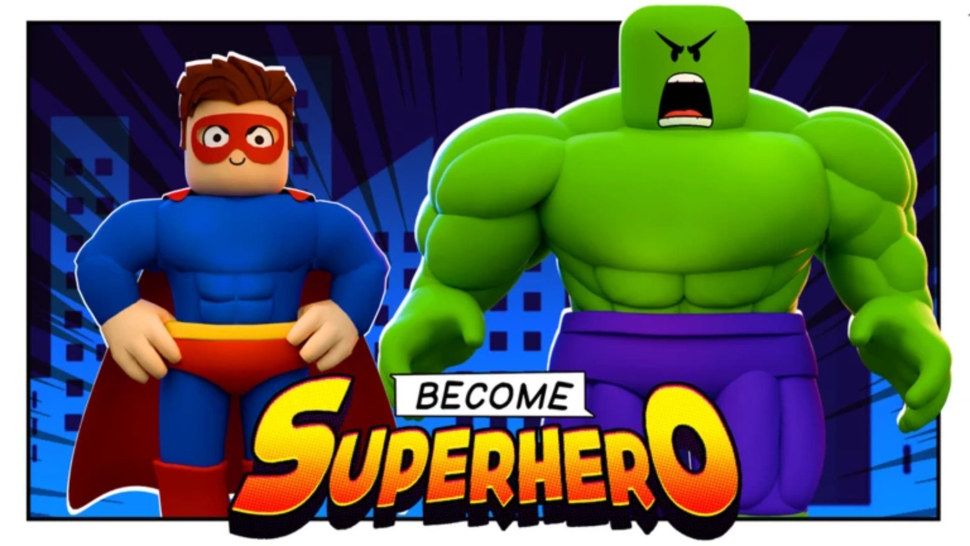 Become superhero characters