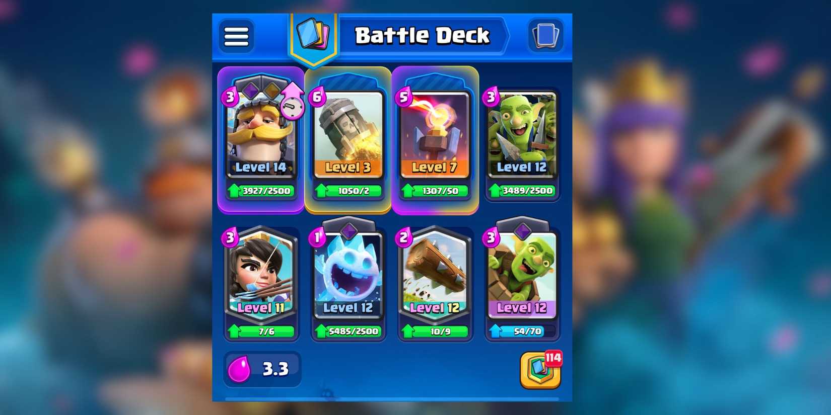 Best bait deck in clash royale