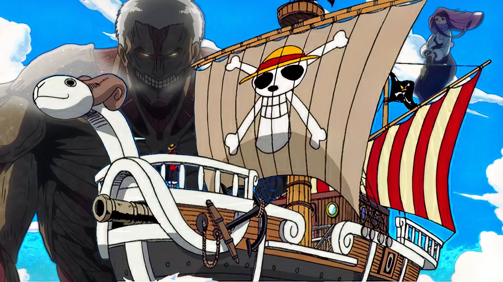 The best fantasy anime one piece, aot, frieren