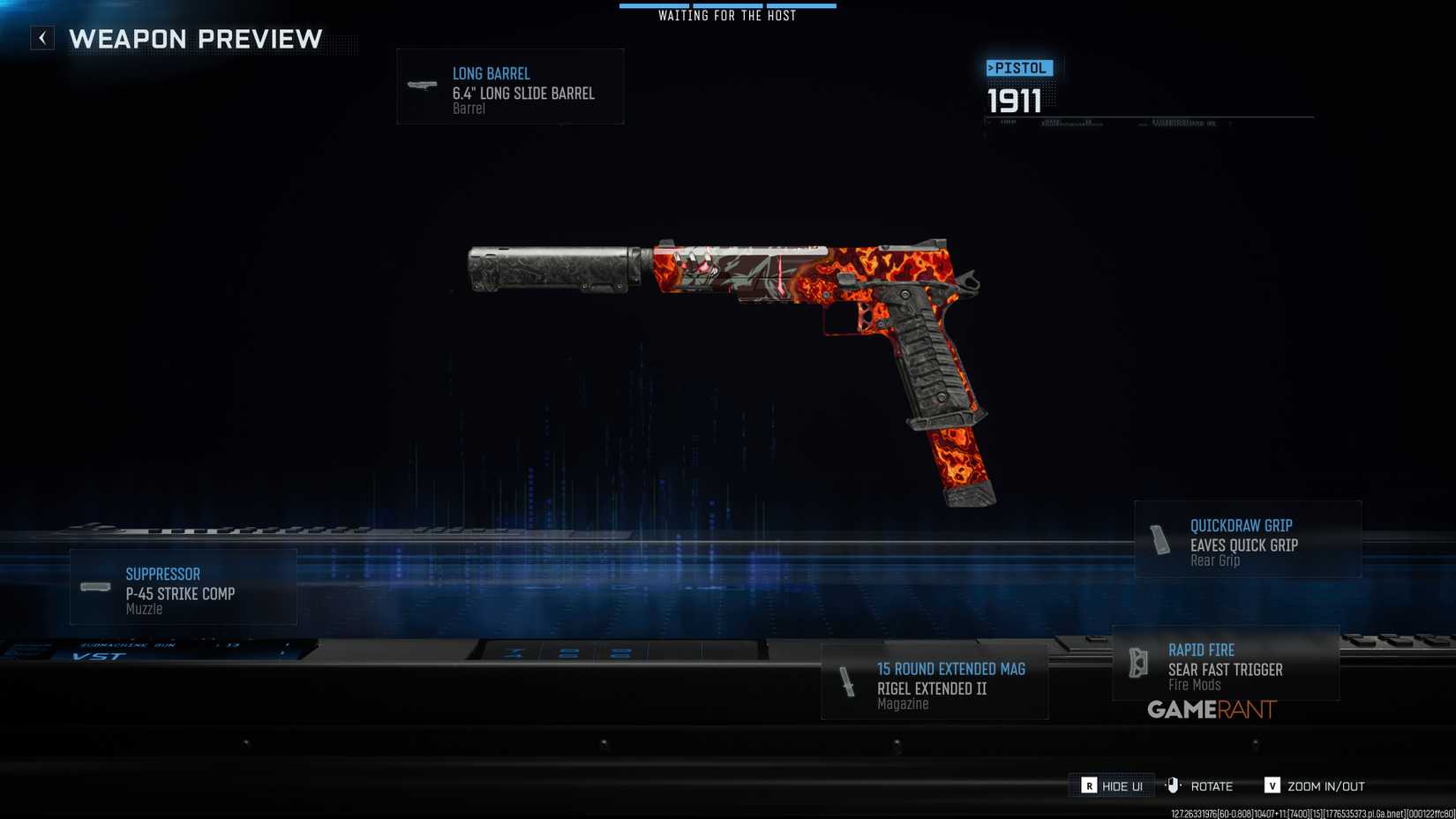 Best Meta 1911 Builds for Warzone