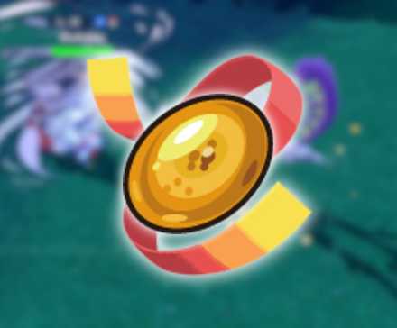 Pokemon's Focus Sash and Amber Fossil with a Scarlet and Violet image in the background showing Tornadus hitting Bleakwind Storm