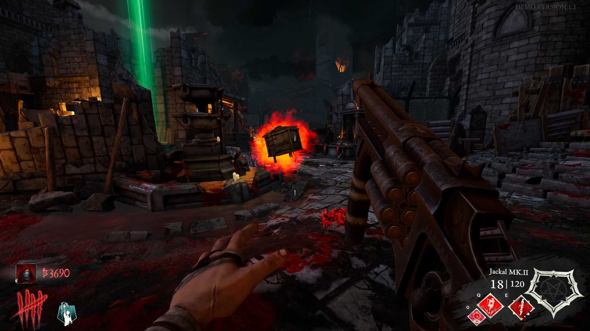 Blood Reaver Shotgun Action