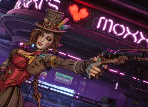 Steam Digratiskan Sepenuhnya 5 Game Ini hingga 14 September 10 Moxxi points a gun in her bar in Borderlands 4.
