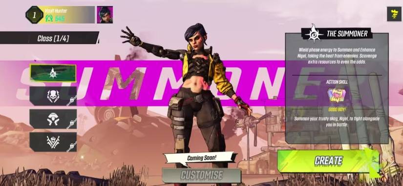 borderlands summoner