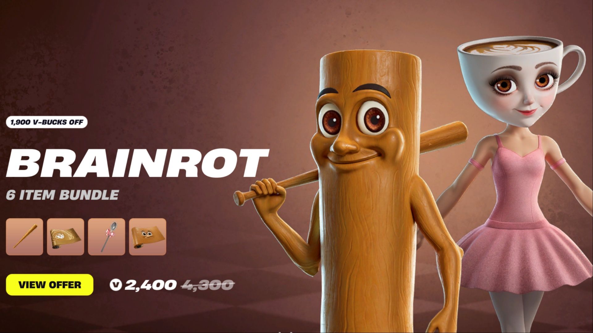 brainrot pack fortnite