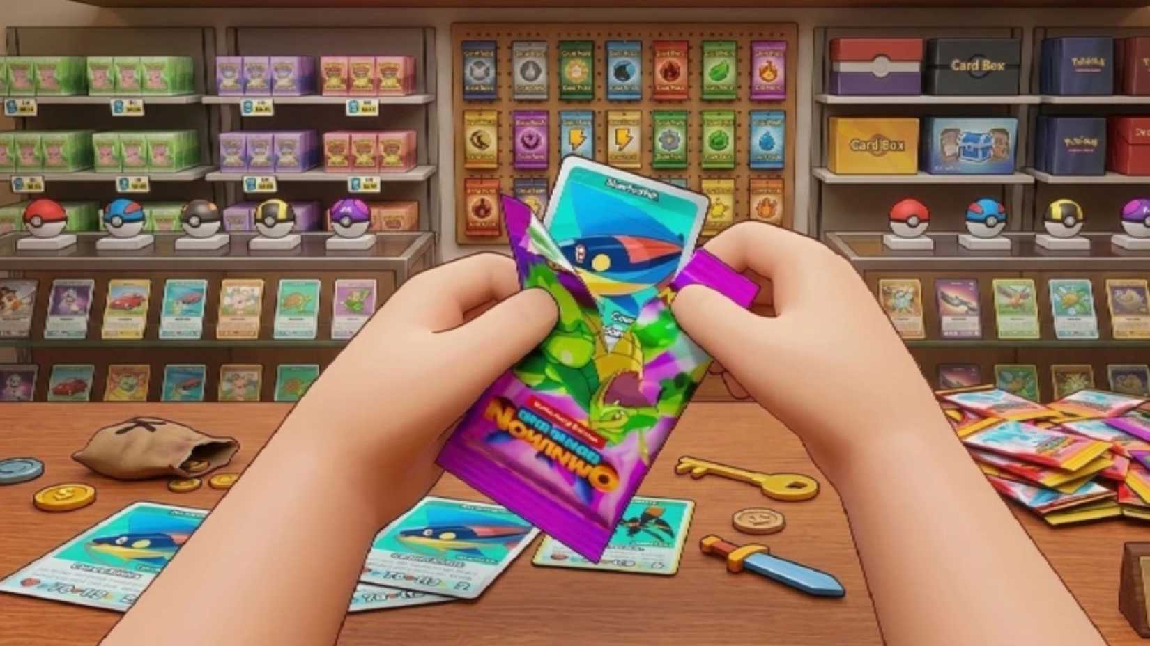 Card store friend card