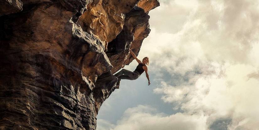 Charlize Theron as Sasha in Apex movie ending