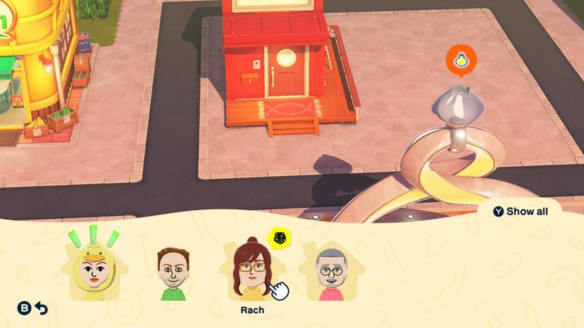 Dream living tomodachi Check when mii wants something in life