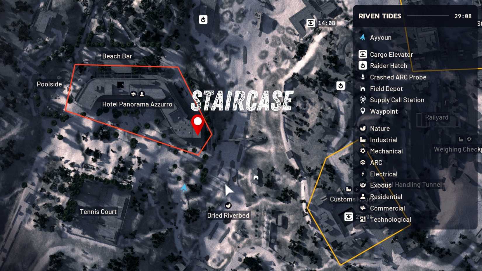 Help Location Kitchens Staff Safe Harbor Quest ARC Raiders