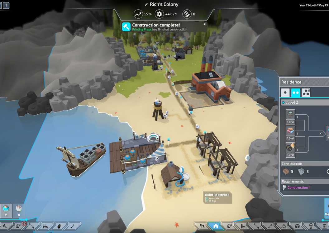 colonists gameplay screenshot 3