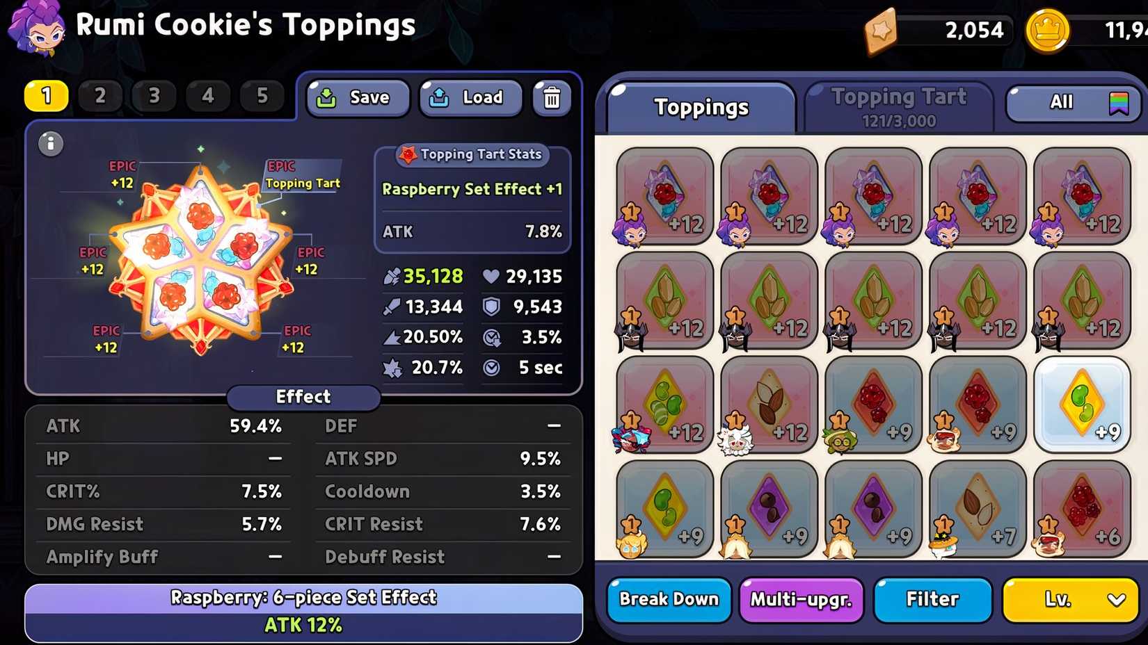 cookie run Kingdom rum cookie toppings