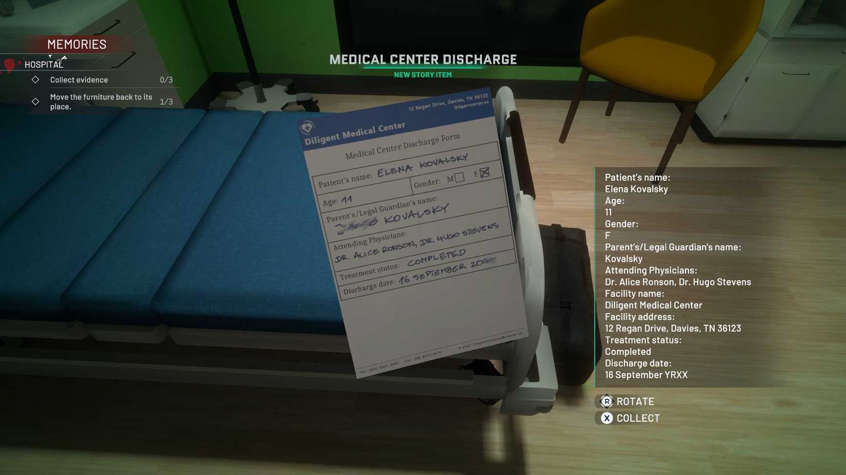 crime-scene-cleanup-act-2-cassette-tape-cd-items-left-behind-memories-stage-discharge paper