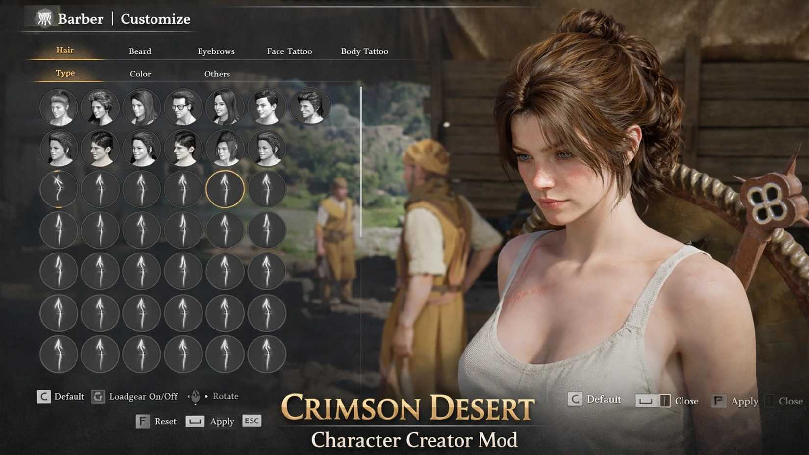 crimson desert character creator mod female kliff playable