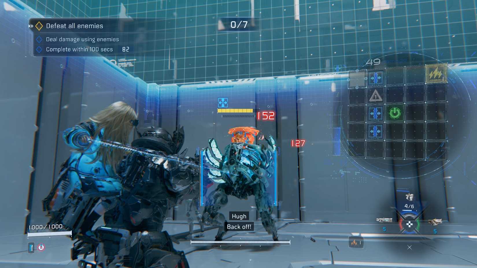 Damage Enemies Training Simulation 6 Medic Pragmata