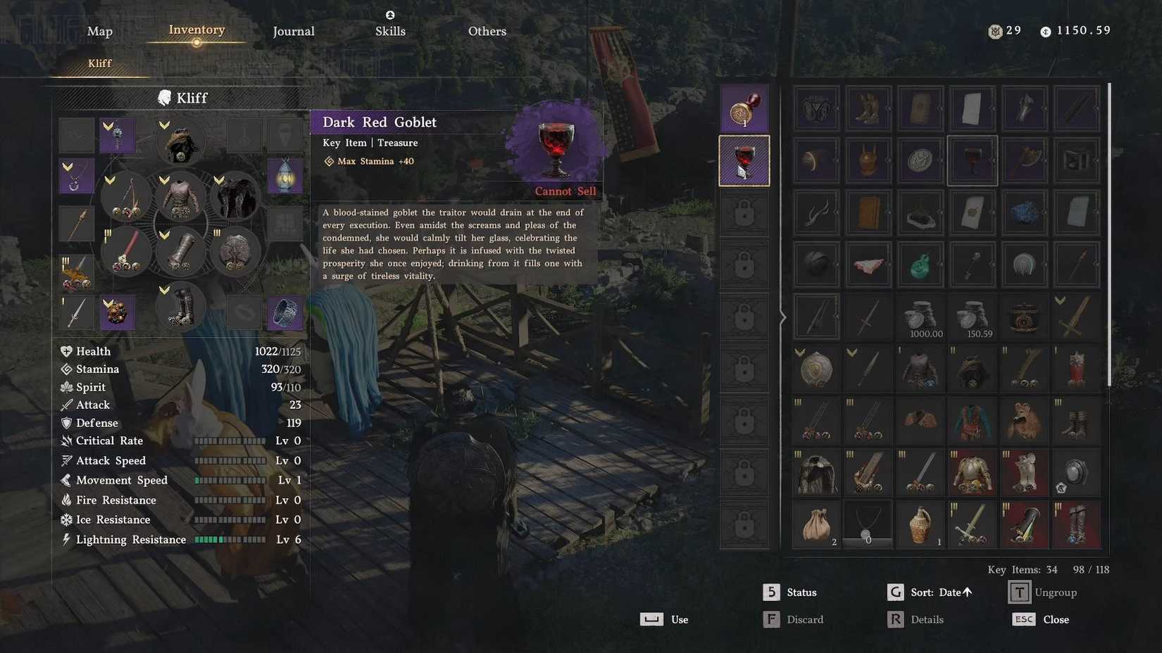 dark red goblet Crimson Desert permanent stamina upgrade (9)