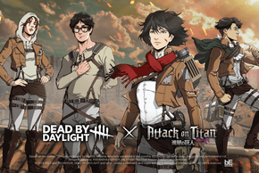 Dead by Daylight Attack on Titan character art