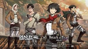 Dead by Daylight Attack on Titan character art
