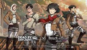Dead by Daylight Attack on Titan character art