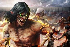 Dead by Daylight Attack on Titan promo image