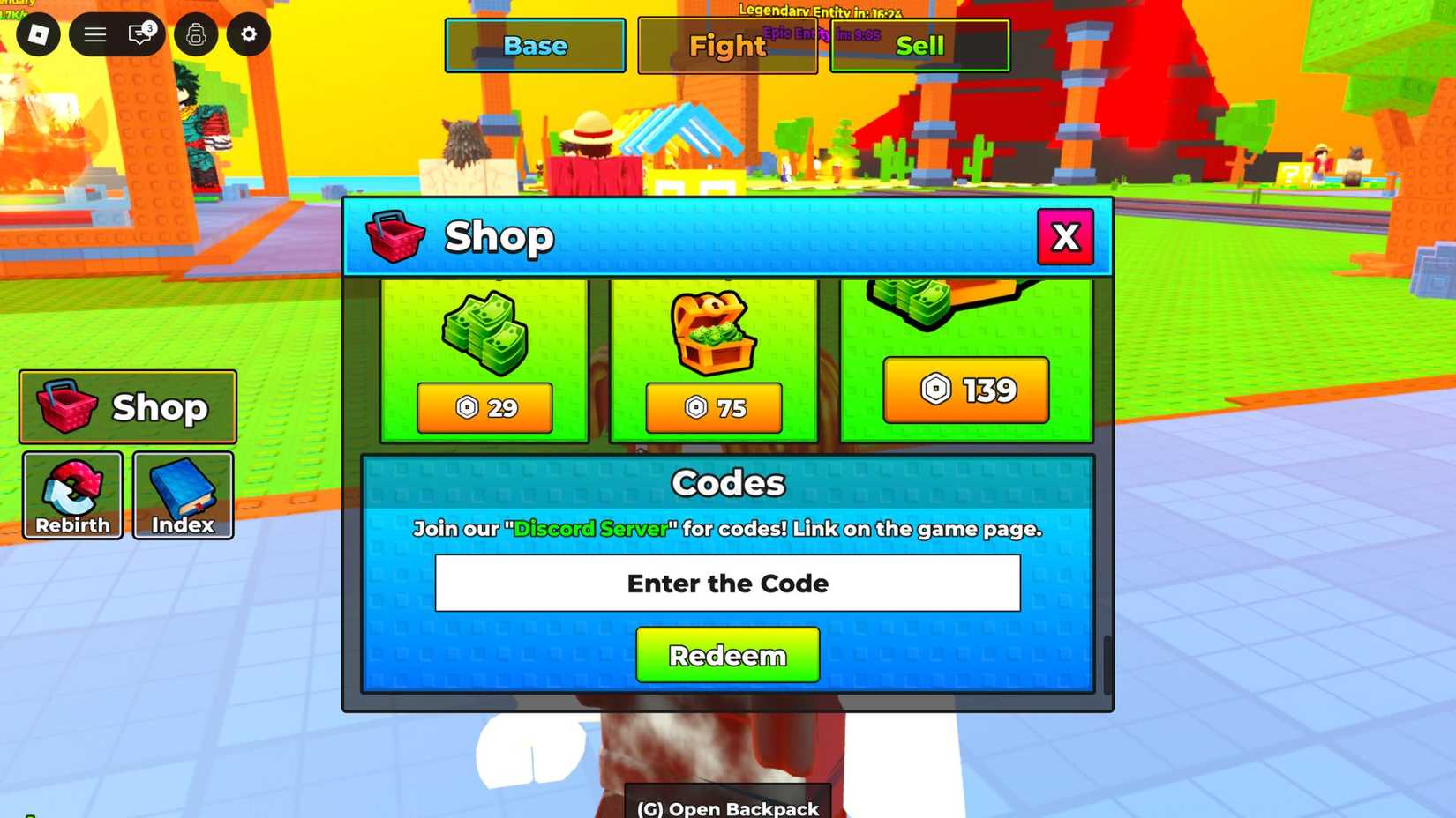 Pull Anime Code Roblox Defeat and Collect Anime Codes