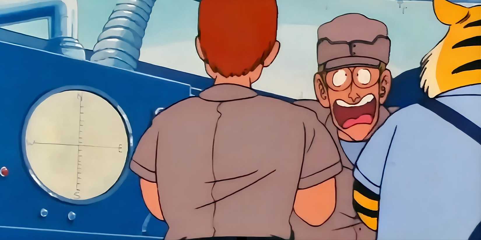 Dragon Ball character Nose-picking soldier