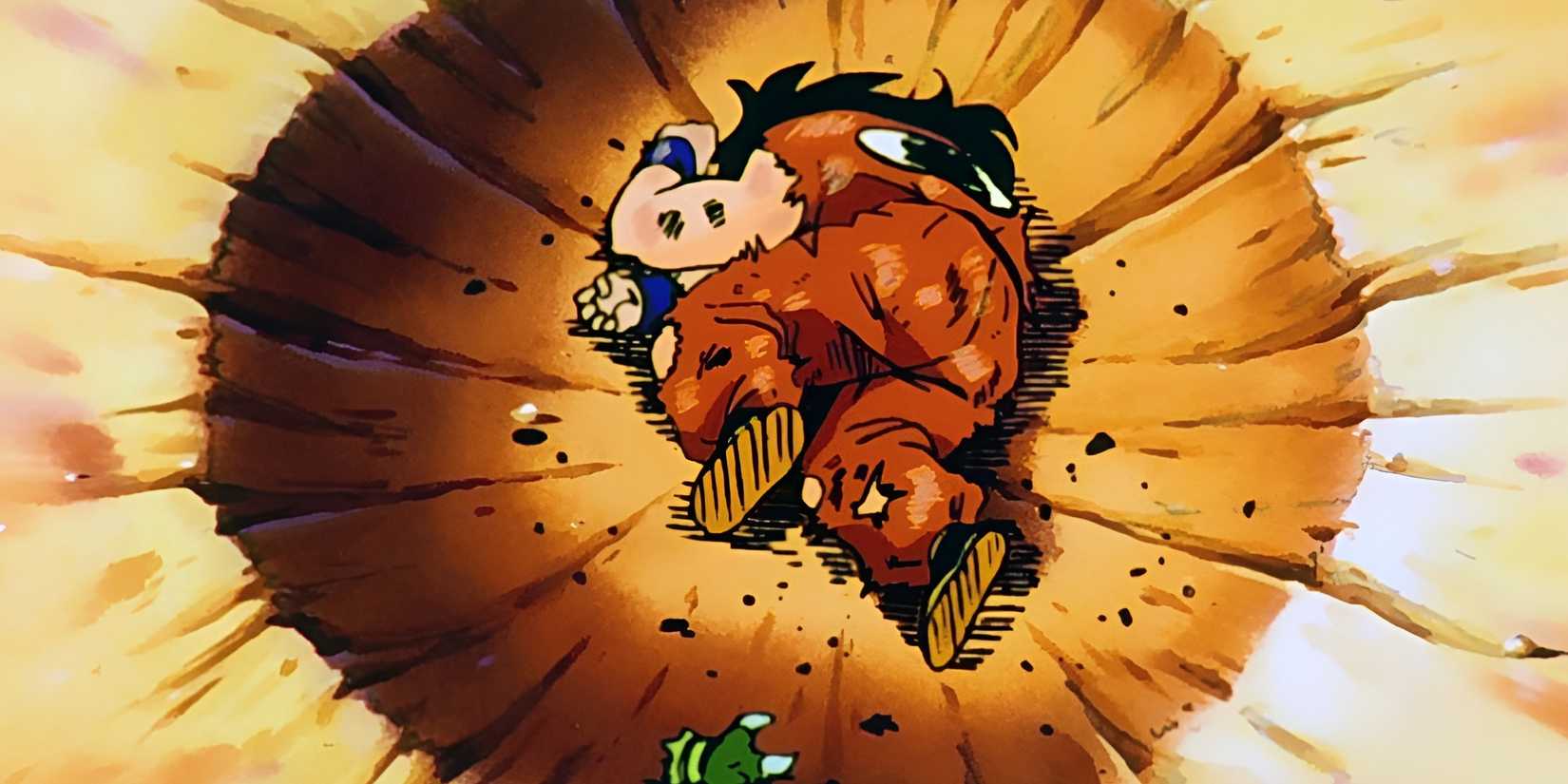 dragon ball times yamcha embarrassed opponent yamcha vs saibaman